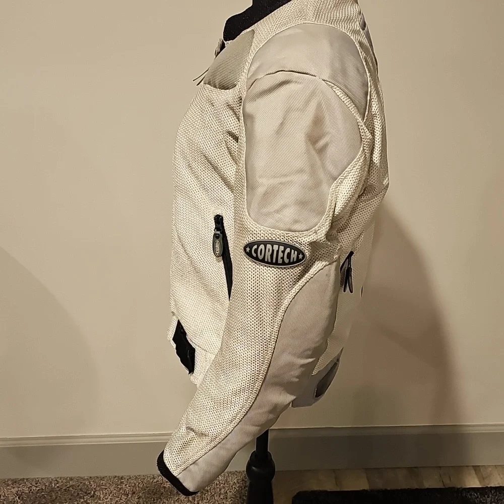 Cortech Padded Motorcycle Womens Jacket - Size 10-12 - Picture 4 of 10